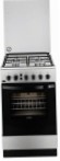 Zanussi ZCG 951201 X Fornuis, type oven: gas, type kookplaat: gas