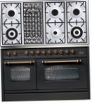 ILVE PSN-120B-MP Matt Kitchen Stove, type of oven: electric, type of hob: gas
