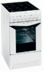 Indesit K 3C51 (W) اجاق آشپزخانه, نوع فر: برقی, نوع اجاق گاز: برقی