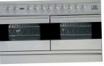 ILVE PDF-120S-MP Stainless-Steel Kitchen Stove, type of oven: electric, type of hob: gas