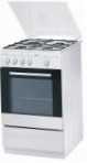 Mora MGN 51102 FW štedilnik, Vrsta pečice: plin, Vrsta kuhališča: plin