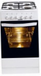 Hansa FCGW57203039 Virtuves Plīts, Cepeškrāsns tips: gāze, no plīts tips: gāze