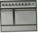 ILVE QDC-90B-MP Antique white Кухонная плита, тип духового шкафа: электрическая, тип варочной панели: комбинированная