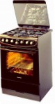 Kaiser HGG 60521NKB Kompor dapur, jenis oven: gas, jenis hob: gas