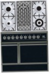 ILVE QDC-90B-MP Matt Kitchen Stove, type of oven: electric, type of hob: combined