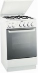 Zanussi ZCG 560 NW Kompor dapur, jenis oven: listrik, jenis hob: gas
