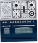 ILVE PN-120S-VG Blue 厨房炉灶, 烘箱类型: 气体, 滚刀式: 气体