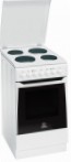Indesit KN 3E11 (W) Estufa de la cocina, tipo de horno: eléctrico, tipo de encimera: eléctrico