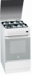 Indesit KN3T760SA (W) 厨房炉灶, 烘箱类型: 电动, 滚刀式: 气体