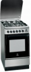 Indesit KN3T76SA (X) Kompor dapur, jenis oven: listrik, jenis hob: gas