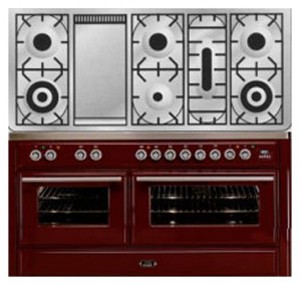 विशेषताएँ रसोई चूल्हा ILVE MT-150FD-MP Red तस्वीर