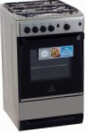 Indesit MVK5 GI1(X) bếp, loại bếp lò: khí ga, loại bếp nấu ăn: khí ga