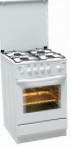 DARINA B GM441 020 W Σόμπα κουζίνα, τύπος φούρνου: αέριο, είδος των εστιών: αέριο