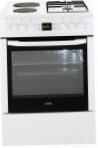 BEKO CSM 64320 GW Kitchen Stove, type of oven: electric, type of hob: combined