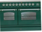 ILVE PDN-1006-MP Green Σόμπα κουζίνα, τύπος φούρνου: ηλεκτρικός, είδος των εστιών: αέριο