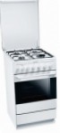 Electrolux EKK 511509 W Fornuis, type oven: elektrisch, type kookplaat: gas