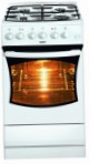 Hansa FCGW57023010 Virtuves Plīts, Cepeškrāsns tips: gāze, no plīts tips: gāze