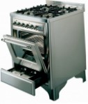 ILVE M-70-MP Stainless-Steel موقد المطبخ, نوع الفرن: كهربائي, نوع الموقد: غاز