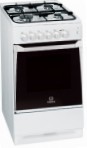 Indesit KN 3G60 SA(W) Кухонна плита, тип духової шафи: електрична, тип вручений панелі: газова