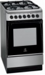 Indesit KN 3G610 SA(X) bếp, loại bếp lò: điện, loại bếp nấu ăn: khí ga