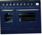 ILVE PD-90N-MP Blue Kitchen Stove, type of oven: electric, type of hob: gas