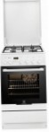 Electrolux EKC 54503 OW Fornuis, type oven: elektrisch, type kookplaat: gas