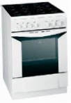 Indesit K 6C10 (W) Kompor dapur, jenis oven: listrik, jenis hob: listrik