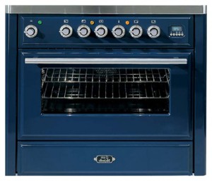 características Estufa de la cocina ILVE MT-90F-MP Blue Foto