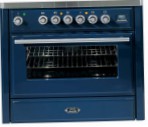 ILVE MT-90F-MP Blue Estufa de la cocina, tipo de horno: eléctrico, tipo de encimera: conjunto