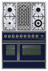 Характеристики Кухненската Печка ILVE QDC-90BW-MP Blue снимка