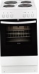 Zanussi ZCE 954001 W Soba bucătărie, tipul de cuptor: electric, Tip de plită: electric