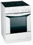 Indesit K 6C51 (W) Кухонная плита, тип духового шкафа: электрическая, тип варочной панели: электрическая