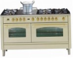ILVE PN-150S-VG Red Kitchen Stove, type of oven: gas, type of hob: gas