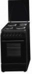Erisson EE50/55S BK Estufa de la cocina, tipo de horno: eléctrico, tipo de encimera: eléctrico