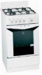 Indesit K 1G20 (W) Кухонная плита, тип духового шкафа: газовая, тип варочной панели: газовая