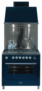 características Estufa de la cocina ILVE MT-90V-VG Stainless-Steel Foto