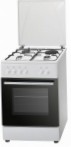 Erisson GEE60/55E WH Dapur, jenis ketuhar: elektrik, jenis hob: digabungkan