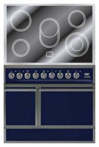 caracteristici Soba bucătărie ILVE QDCE-90-MP Blue fotografie