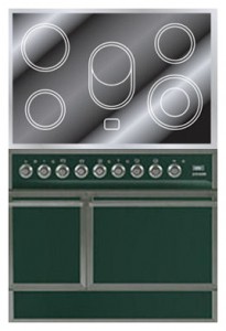 χαρακτηριστικά Σόμπα κουζίνα ILVE QDCE-90-MP Green φωτογραφία