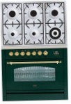 ILVE PN-906-VG Green Fornuis, type oven: gas, type kookplaat: gas