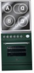 ILVE PE-60N-MP Green Estufa de la cocina, tipo de horno: eléctrico, tipo de encimera: eléctrico