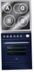 ILVE PE-60N-MP Blue Stufa di Cucina, tipo di forno: elettrico, tipo di piano cottura: elettrico