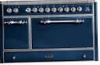 ILVE MC-120FR-MP Blue Kitchen Stove, type of oven: electric, type of hob: combined