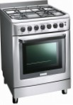 Electrolux EKK 601302 X Кухонна плита, тип духової шафи: електрична, тип вручений панелі: газова