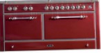 ILVE MC-150B-MP Red Fornuis, type oven: elektrisch, type kookplaat: gecombineerde