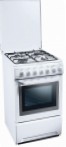 Electrolux EKK 501504 W Fornuis, type oven: elektrisch, type kookplaat: gas