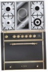 ILVE MC-90VD-VG Matt 厨房炉灶, 烘箱类型: 气体, 滚刀式: 结合