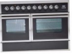 ILVE QDC-1006W-MW Matt Fornuis, type oven: elektrisch, type kookplaat: gas