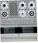 ILVE PDF-120B-VG Stainless-Steel 厨房炉灶, 烘箱类型: 气体, 滚刀式: 气体