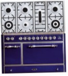 ILVE MC-1207D-MP Blue Kitchen Stove, type of oven: electric, type of hob: gas